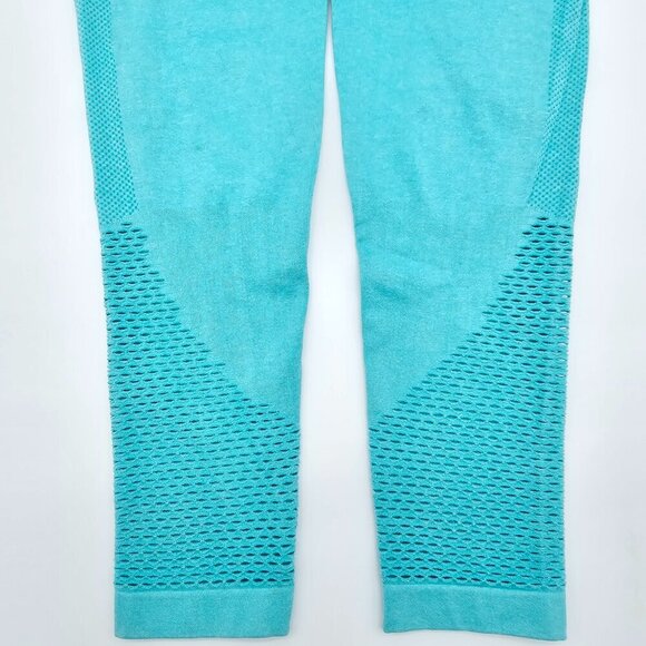 Ryderwear Seamless Staples Leggings - Aqua Marl, Size Small - Picture 12 of 13